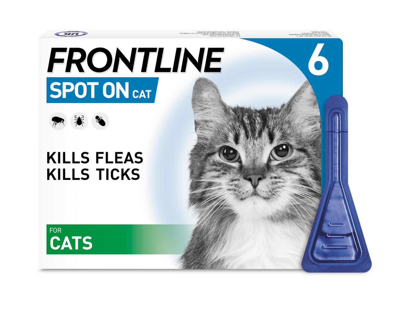 Frontline plus for cats hotsell 6 pack best price