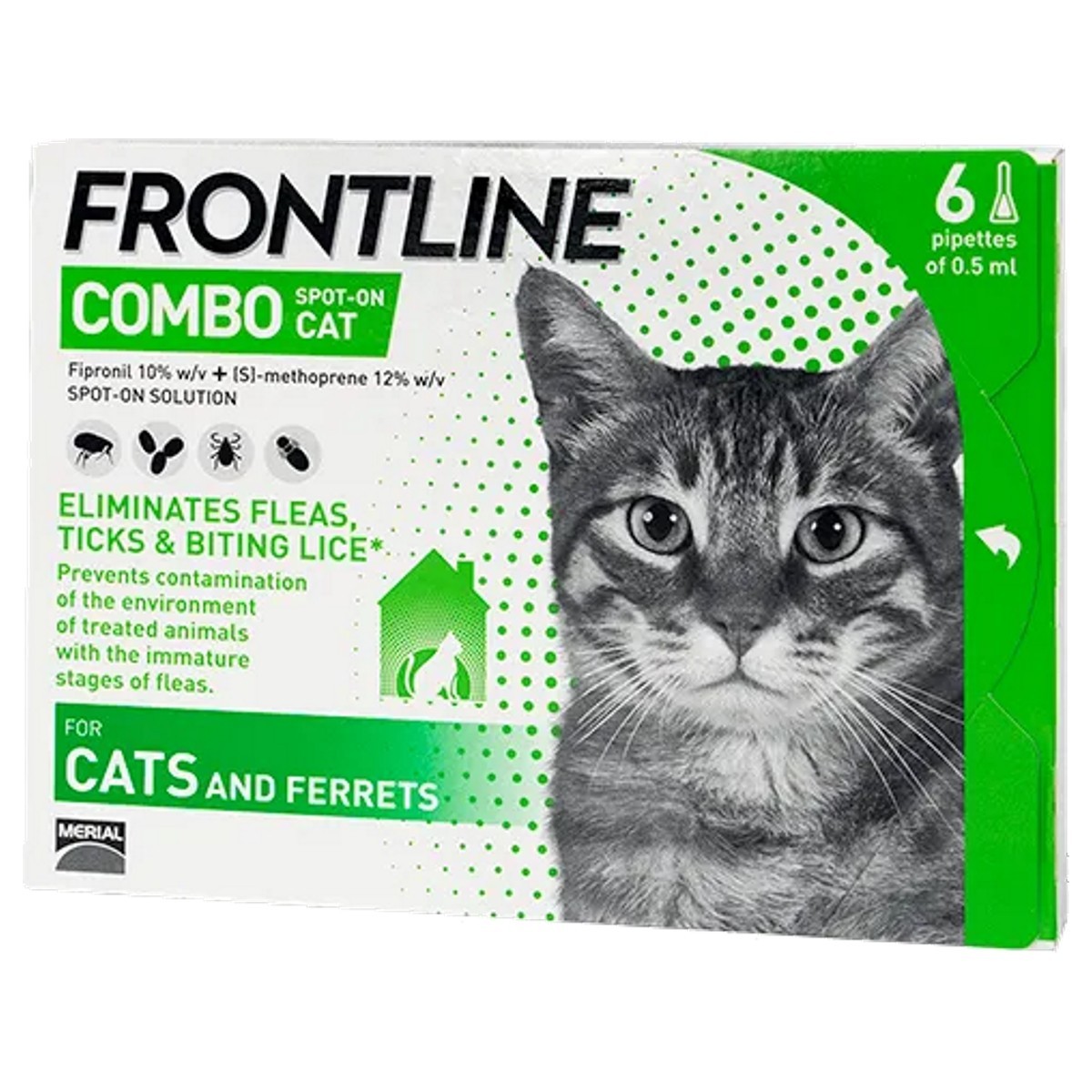 Frontline for cats outlet 6 doses