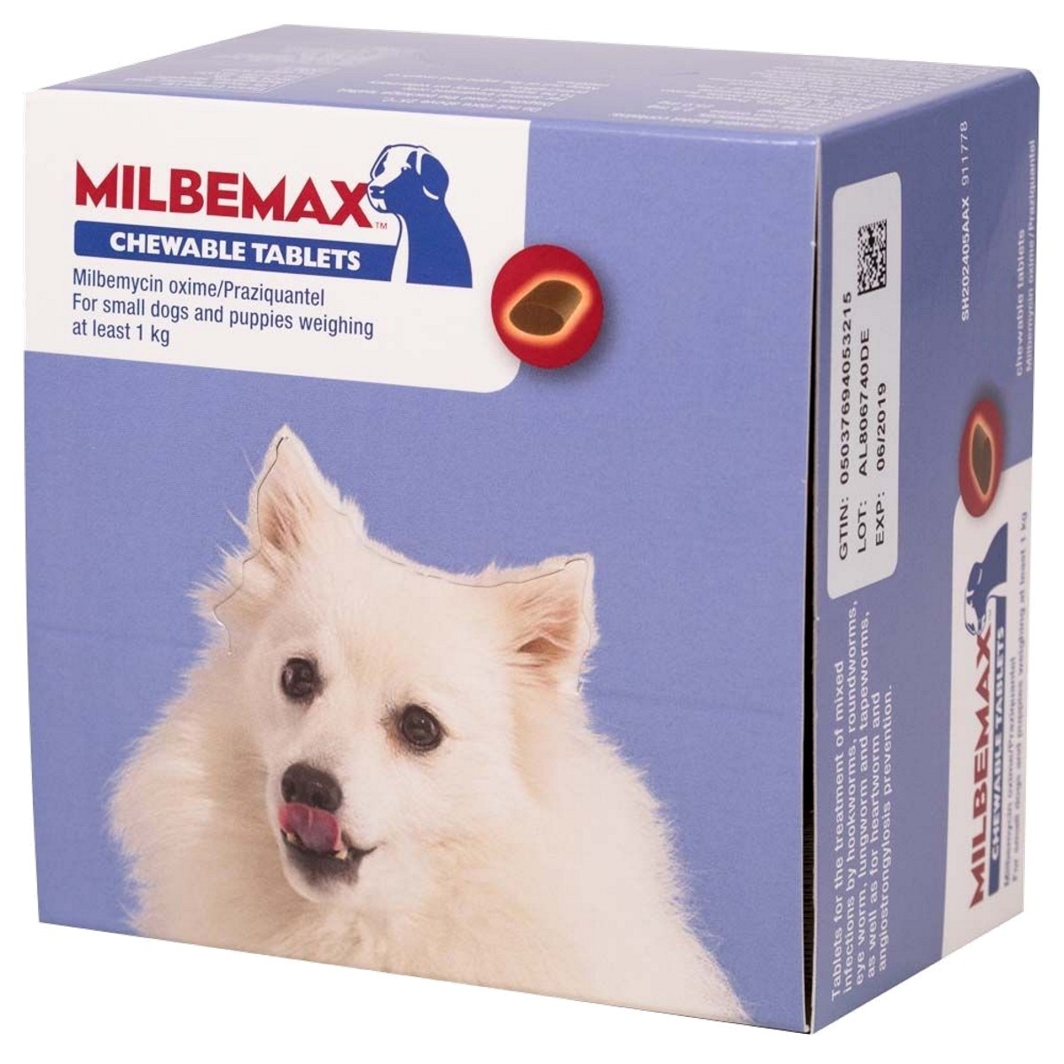 Milbemax tablets for store dogs