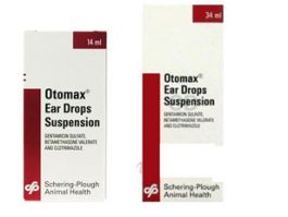 Otitis Externa Treatment for Dogs - Otomax Ear Drops 34ml